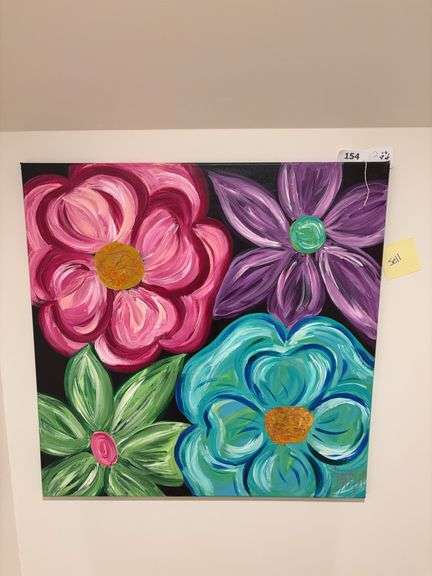 2 Clara Mill oil on canvas paintings image