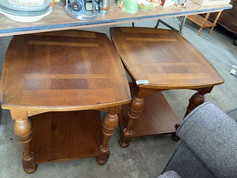 Nice Pair of Lane Side Tables - 24x28x24" image