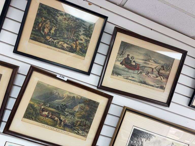 3 framed prints image
