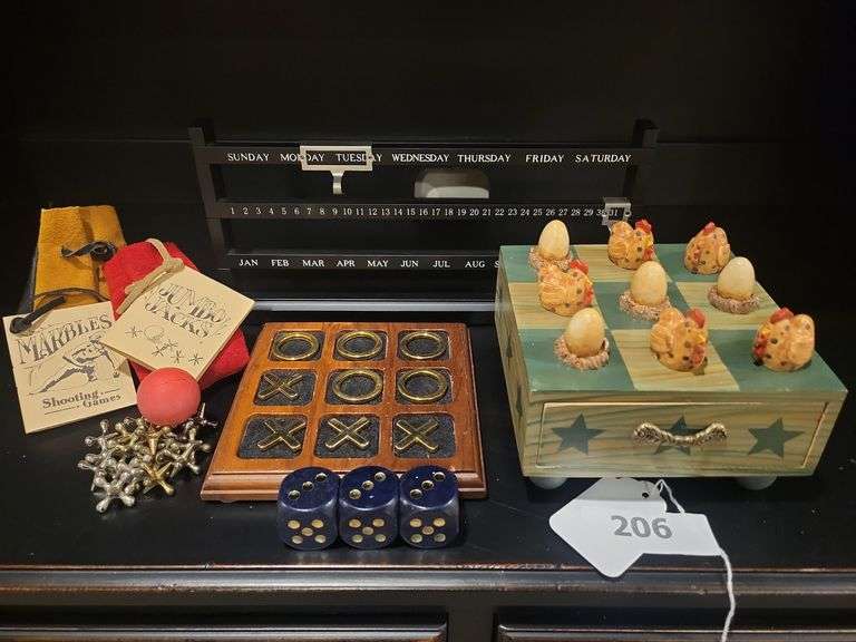 Pottery Barn Perpetual Calendar, Games image