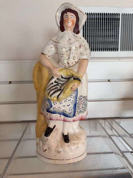 13” porcelain figure image