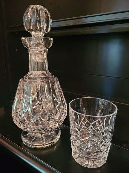 Waterford Lismore Brandy Decanter, Double Old Fashion image