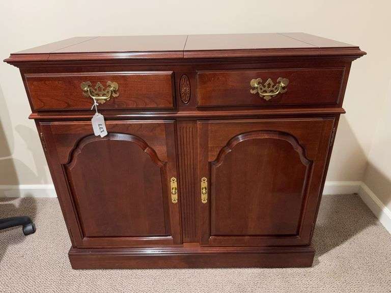 Mahogany Ethan Allen server image