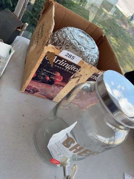 Arlington punch bowl, cheers dispenser image