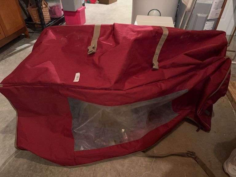 Christmas tree storage bag, garland storage bag image