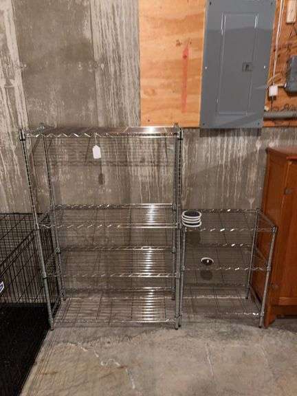 Chrome wire shelf image