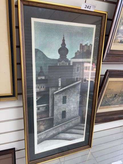 Herbert Breiter limited edition lithograph image