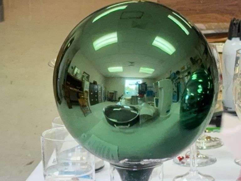 2 gazing balls image
