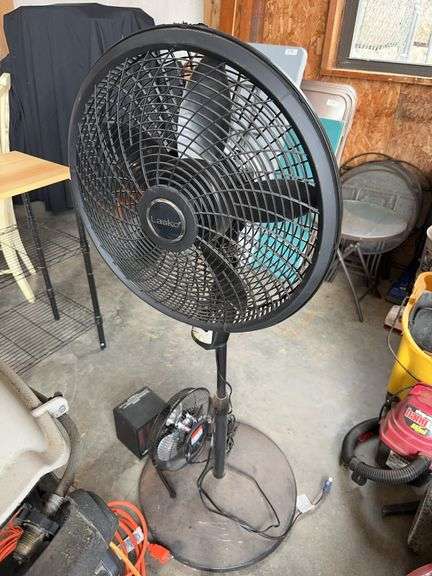 Pedestal Fan, small fan and heater image
