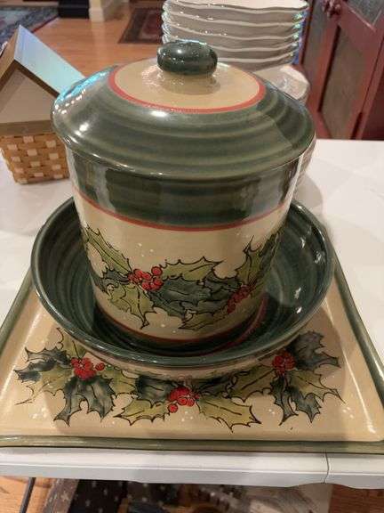 Christmas Louisville Stoneware pottery image