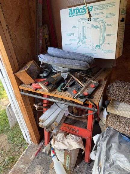 Work table & contents image