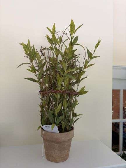 Pr of 24” artificial plants image