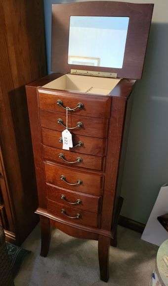 Jewelry Armoire  16 x 39 x 11 image