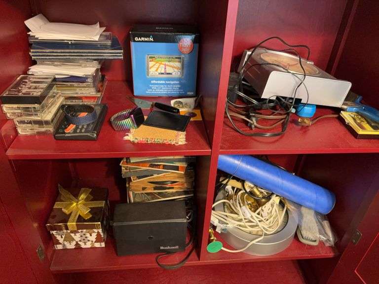 Contents of cabinet image