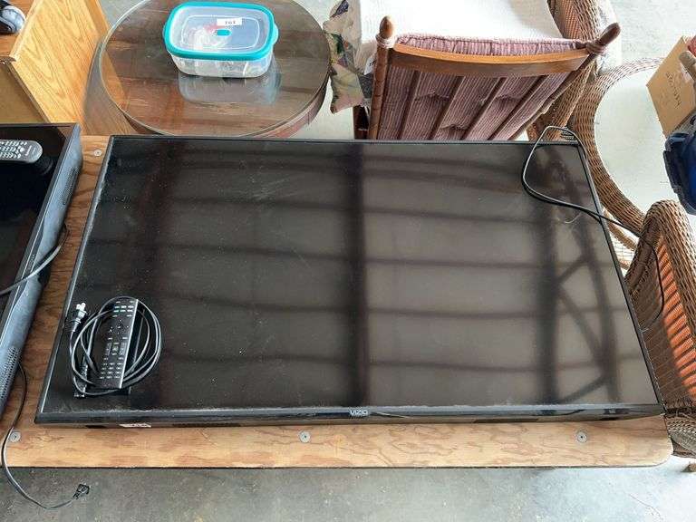 50" Vizio Flat Screen TV with Remote image