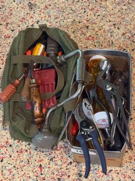 Pliers, brace, misc tools image