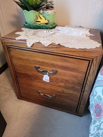 2-Drawer Nightstand  24 x 24 x 17 image