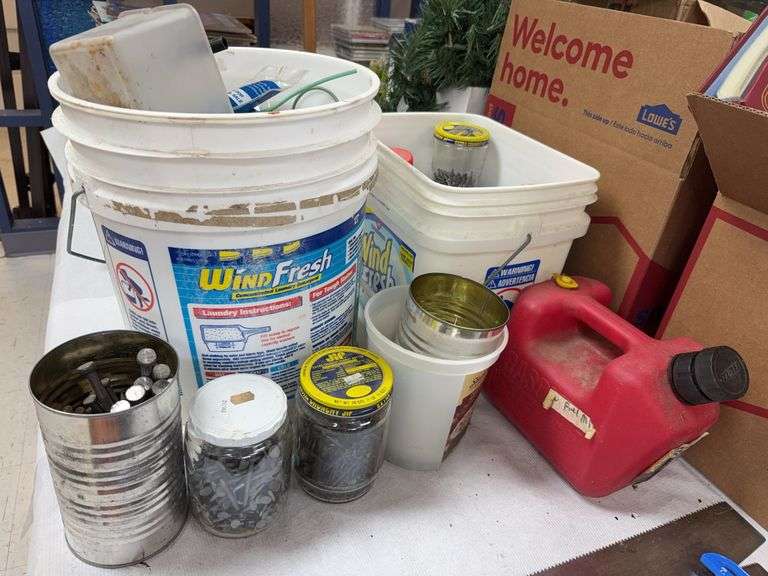 Hardware, small gas can, misc image