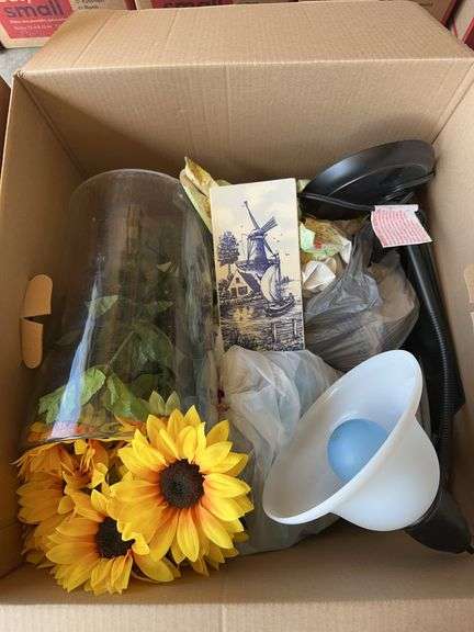 Box of misc household image