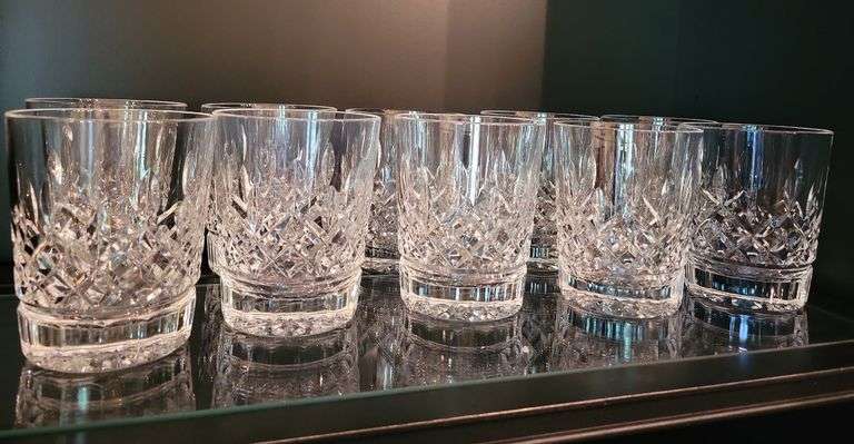 Waterford Lismore Double Old Fashions - 10 pieces image