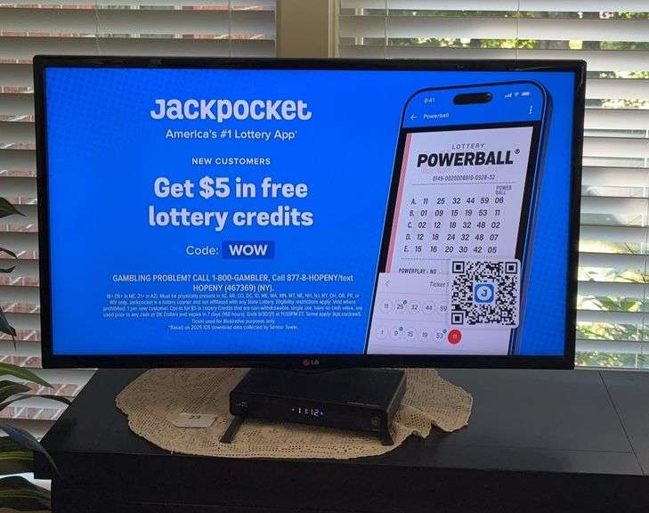 LG 40” Flat Screen TV image