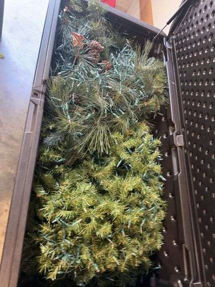 Large lot of lighted garland image