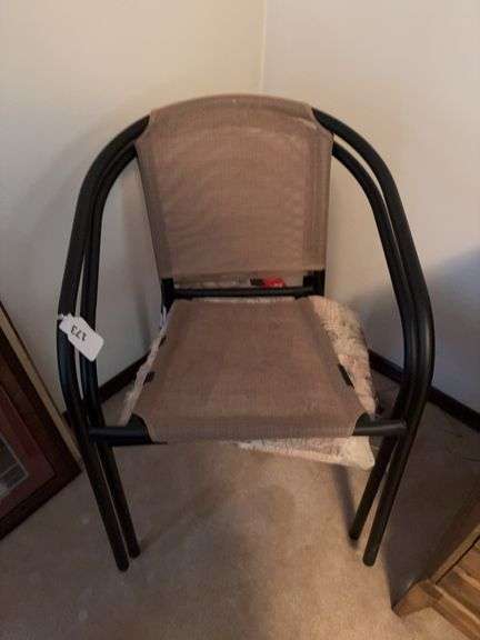 2 outdoor stack chairs image