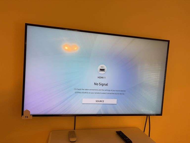 50” Samsung TV (tv & remote only, no mount or base) image