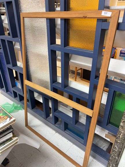 42” x 62” frame image