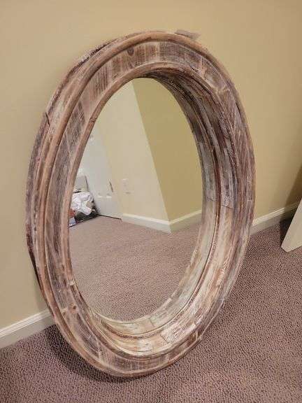 Oval Mirror 23 x 34 x 4 image