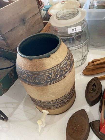 Stoneware and Glass Water dispensers image