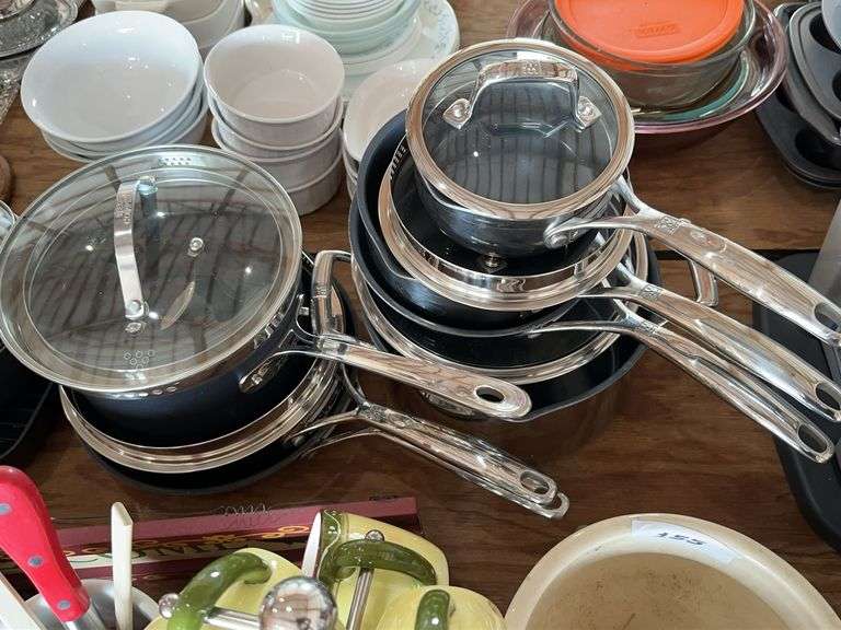 Zwilling Stainless steel non-stick pan set and misc. Pans image