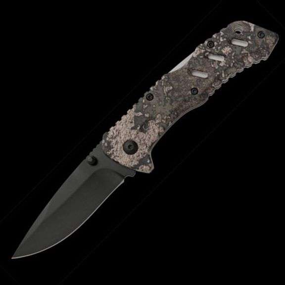 Bear & Sons True Timber Assisted Opener Lock Back Knife