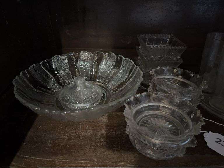 Glasses, bowls, misc image