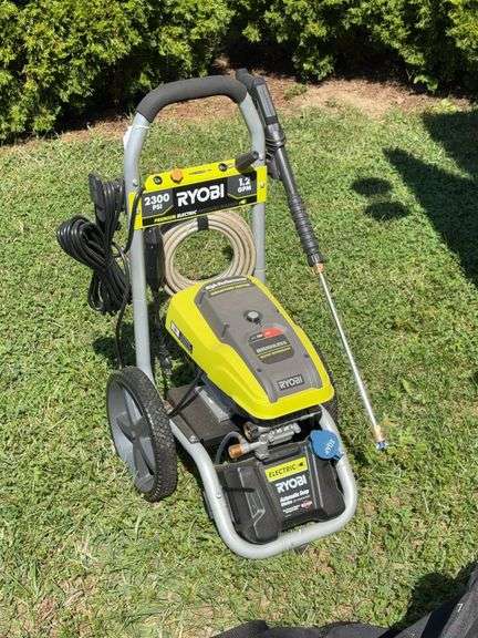 Ryobi 2300 psi electric pressure washer image