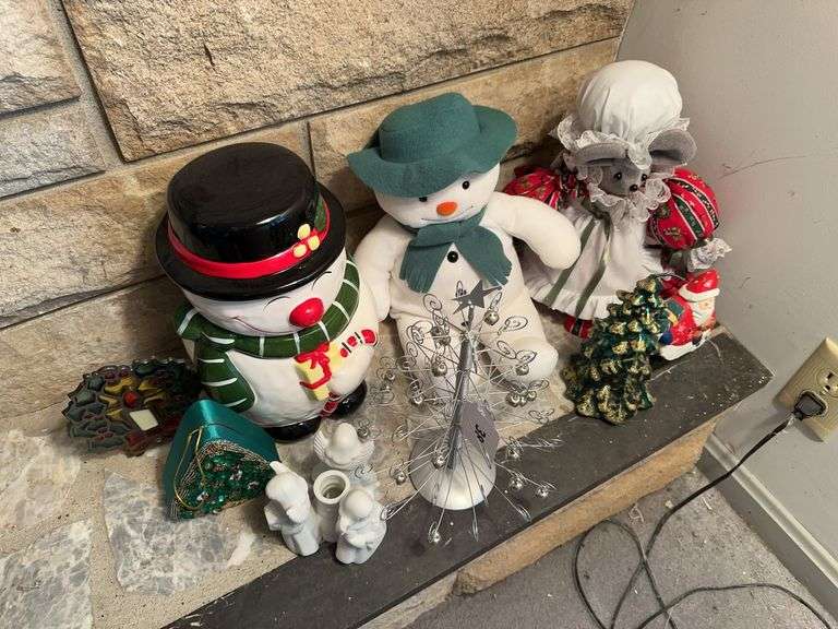 Lot of Christmas decor