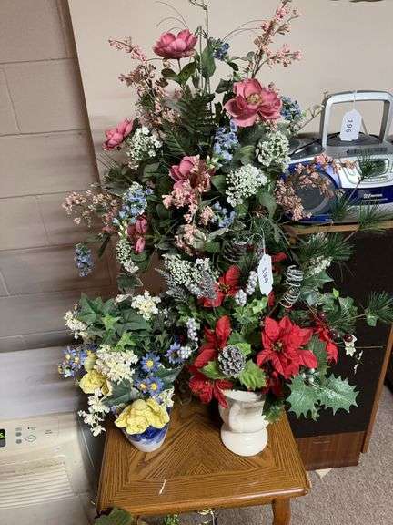 Lot of misc floral arrangements image