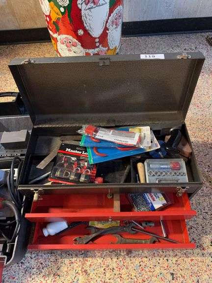 Tool box & contents image
