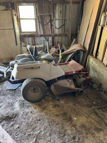 White ZT54 super charger Zero turn mower( not in running condition) image