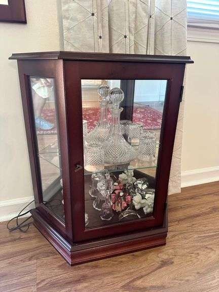 Small Lighted Display cabinet - 28x11x29" image