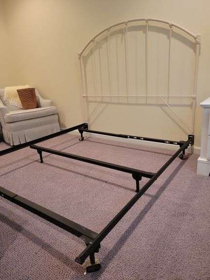 Full Size Metal Headboard w/ Metal Frame image