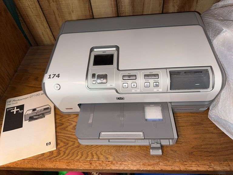 HP Photosmart printer, Paperback books image