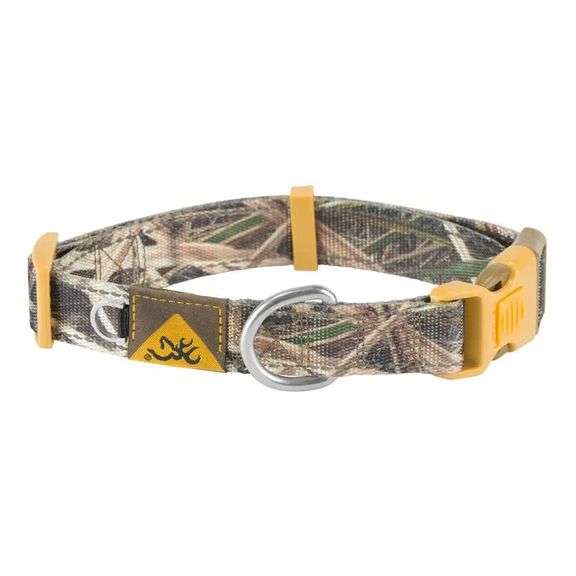 Browning Classic Webbing Camo Dog Collar (M&L)