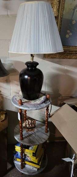 Marble Tall Table, Lamp image