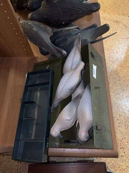 Crow decoys, dove decoys image