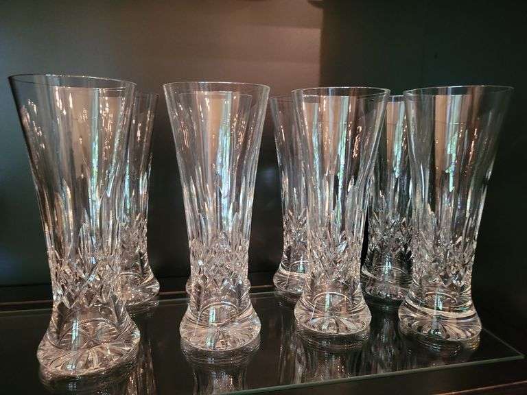 Waterford Lismore Pilsner Glasses - 8 pieces image