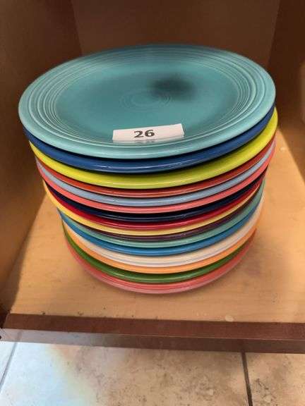 15 Fiesta dinner plates