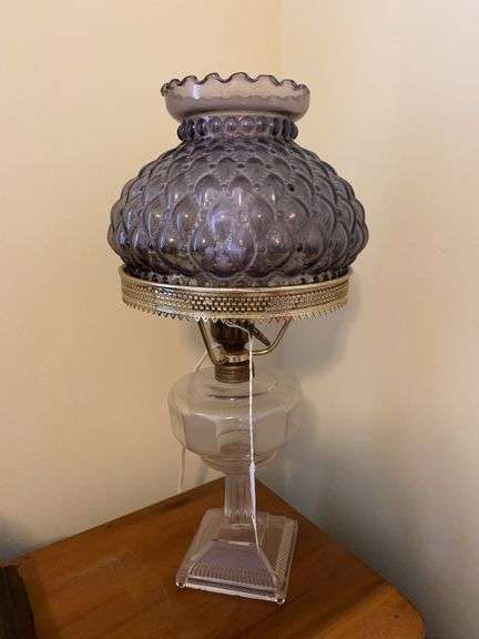 Electric converted oil lamp image