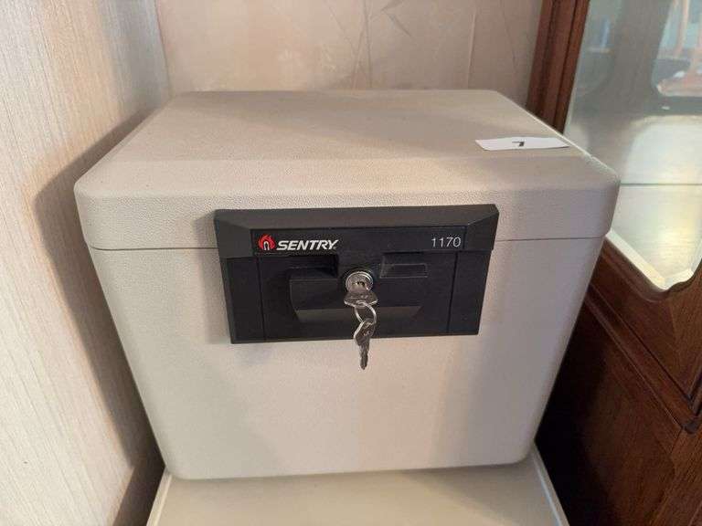 Sentry 1170 safe with keys