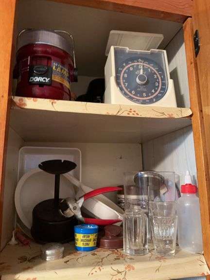 Contents of cabinet image